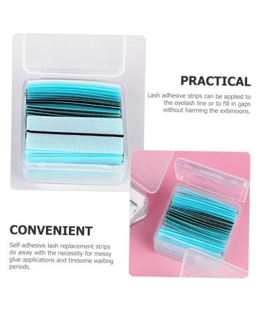 Beavorty Self Adhesive Eyelash Adhesive Strips - Strip Lash Glue & Applicator 1 Count (Pack of 1) Blue | Shop Fake Eyelashes Online - Buy Online on GoSupps.com