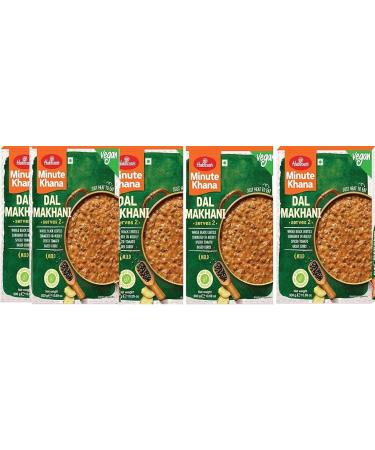 Haldiram's Dal Makhani Ready Meal - 300g (Pack of 5) | Authentic Indian Comfort Food at Your Fingertips | Ready-to-Eat | No Preservatives