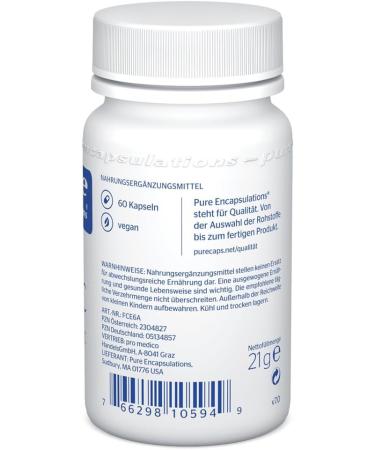 Buy Pure Encapsulations IRON-C - 60 Capsules - Premium Iron Supplement for Optimal Health | International Shipping Available - Buy Online on GoSupps.com