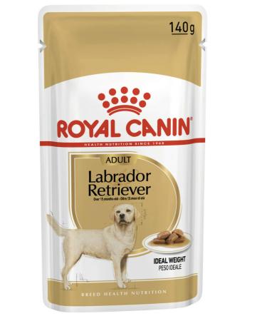 Royal Canin Labrador Retriever Adult in Gravy Wet Dog Food 140g (Pack of 10)