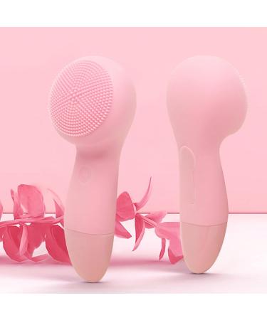 Streysisl Electric Facial Cleansing Brush Facial Cleansing Brush Face Scrubber | Soft Silicone Rotating Cleansing Brush 2-in-1 Design for Deep Clean & Gentle Exfoliation - Buy Online on GoSupps.com