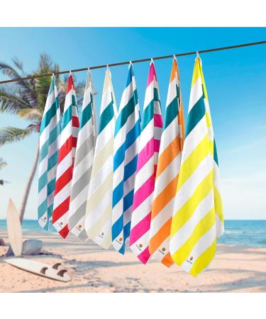 Sun Cube Sand Free Beach Towel - Quick Dry Microfiber Towel for Travel, Swim & Yoga - Lightweight & Compact - Large 78x35 Inch - Light Blue - Buy Online on GoSupps.com