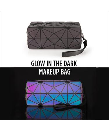 Pryzm Cube Reflective 3D Makeup Bag - Luminous Medium Size 1 Piece | International Shipping Available - Buy Online on GoSupps.com