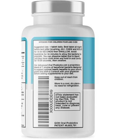 Kids Oral Probiotics: Cavity Prevention & Bad Breath Treatment - BLIS K12 M18, Dentist Formulated - 30 Strawberry Lozenges - Buy Online on GoSupps.com