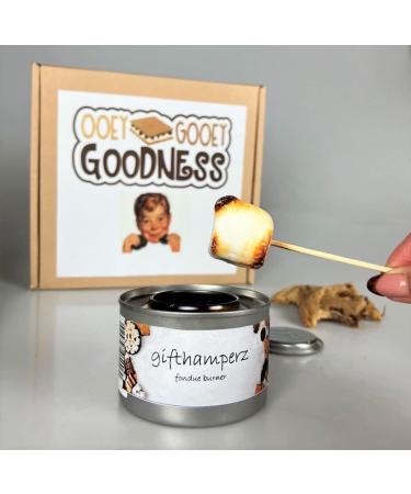 Chocolate Fondue Hamper Gift Box - Large Mix of Treats & Snacks Smores Date Night Couples Gift Set - Buy Online on GoSupps.com