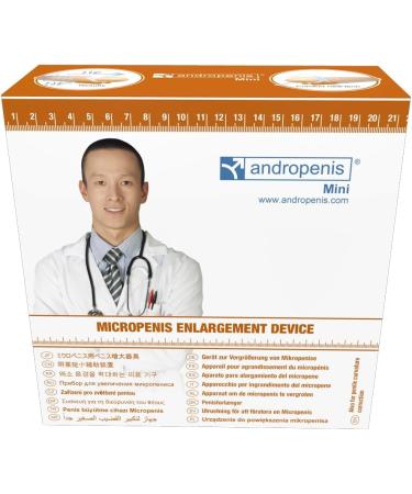 Andropenis Mini Penis Extender for Penile Enlargement. Micropenis Enlarger with medical backup and clinical studies. Reliable and Safe Therapy. - Buy Online on GoSupps.com