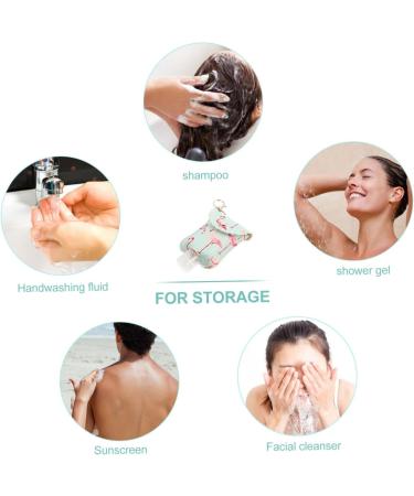 minkissy 2 Sets Flamingo Wash Hand Lotion Key Holder Travel Bottle Container Bottle Carriers for Shampoo Keyring Holder Bottle Pu Mini Key Ring - Buy Online on GoSupps.com