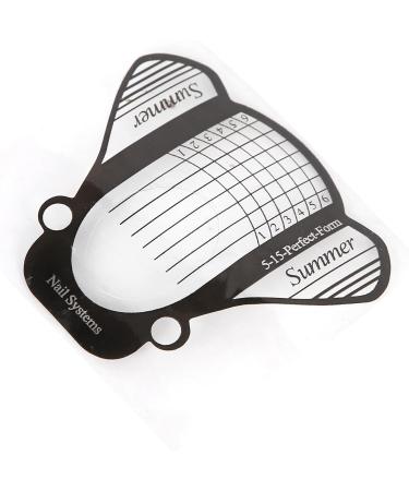 Nail Extension Sticker Nail Forms Transparent Economical Manicure Tool for DIY Home for Acrylic UV Gel Nail Art Tips - Buy Online on GoSupps.com