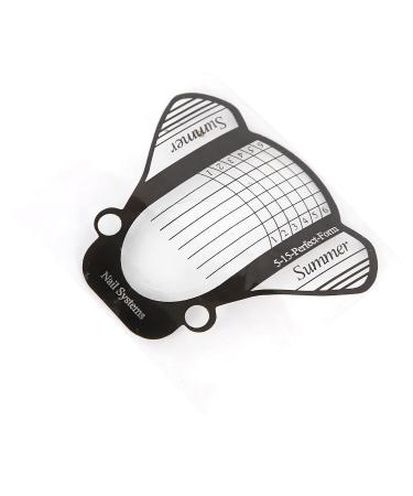 500PC Self-Adhesive Nail Extension Stickers | PVC Nail Art Forms & Decoration Guides | Nail Accessories for Perfect Nail Extensions - Buy Online on GoSupps.com