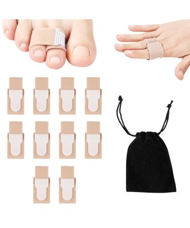 Hammer toe corrators hammer toe toe bandage hammer toe spreader hammer toe rails toe broken toe cushions 10 pieces of toe protection for hammer toes curved toes overlapping toe