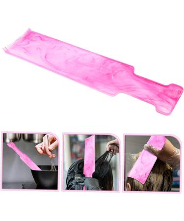 Vaguelly Palette de Coloration Capillaire Multifonctionnelle Dents Planche en Plastique pour M ches et Balayage Outil Coiffure pour Salon et Domicile Rose - Buy Online on GoSupps.com