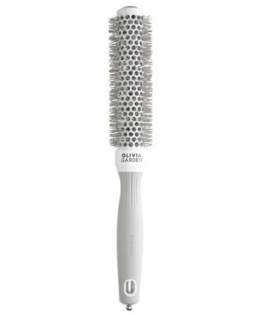 Olivia Garden - Expert Blowout Speed White and Grey Hairbrush- 25 white&grey 25 - Buy Online on GoSupps.com