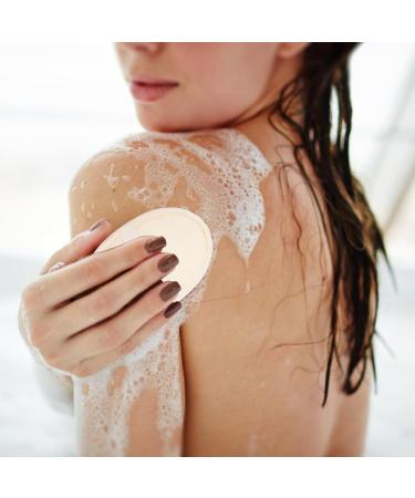 2pcs Loofah Exfoliating Back Scrubber with Natural Luffa Pads Natural Loofah Sponge Exfoliating Body Scrubber Loofah Back Brush Effective Shower Scrub Enhance Your Skincare Routine for Women & Men - Buy Online on GoSupps.com