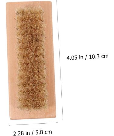 minkissy 1pc Nail Dust Brush Toenail Brush Kits Bristle Scrubber Tools Nail Brush for Cleaning 2 Side Nail Cleaning Brush Wooden Nail Scrubber Toenail Cuticle Brush Spa Laundry Brush - Buy Online on GoSupps.com