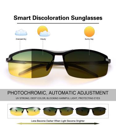 YIMI Polarized Photochromic Sports Sunglasses | Anti-Glare, Ultra-Light Eyewear for Men and Women | A557 - Buy Online on GoSupps.com