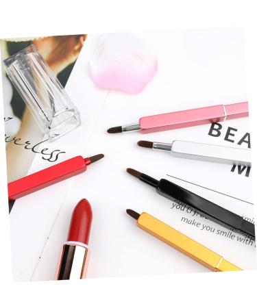 Buy Balacoo Retractable Lip Gloss Brush - 2pcs Makeup Toolkit for Face & Lips | Earth Tones & Red - Travel Friendly Cosmetics - Buy Online on GoSupps.com