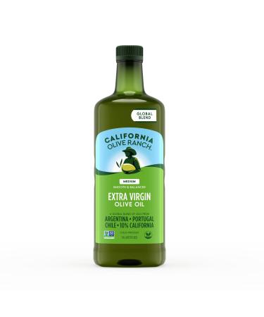 California Olive Ranch, Global Blend Medium Extra Virgin Olive Oil, 1.4L Medium 47.3 Fl Oz (Pack of 1)
