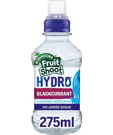 FRUIT SHOOT Hydro Flavoured Water Blackcurrant 24 x 275 ml - Buy Online on GoSupps.com