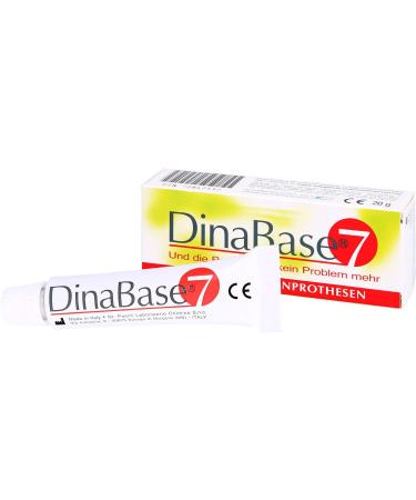 Dinabase 7 Detention Gel for Dentures - Long-lasting Adhesive for Secure Fit International Shipping Available - Buy Online on GoSupps.com