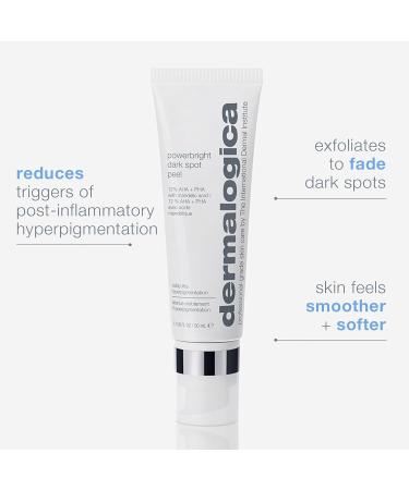 Buy Dermalogica PowerBright Dark Spot Face Peel | Exfoliating 12% AHA PHA for Dark Spots & Hyperpigmentation - All Skin Types - International Shipping - Buy Online on GoSupps.com