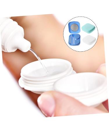 Partykindom Travel Size Contact Lens Container Set | Colorful Cosmetic Holder & Solution Kit | Perfect for Invisible Lens Storage - Buy Online on GoSupps.com