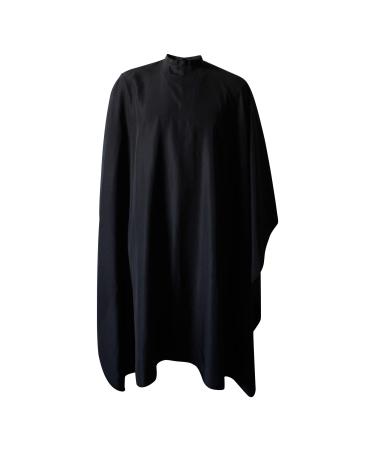 SMARTHAIR Professional Salon Cape Polyester Haircut Apron Barber Cape,54"x62",Black,C007001E-L 54x62 Inch (Pack of 1) - Buy Online on GoSupps.com