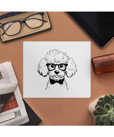 Buy 2 x Poodle Microfiber Lens/Eyeglass Cleaning Cloths - Premium Cleaning Solution for Eyewear - International Shipping Available - Buy Online on GoSupps.com
