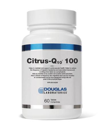 Douglas Laboratories Citrus-Q10 100 | Coenzyme Q10 in A Great Tasting Chewable Tablet | 60 Tablets | Natural Citrus Flavor