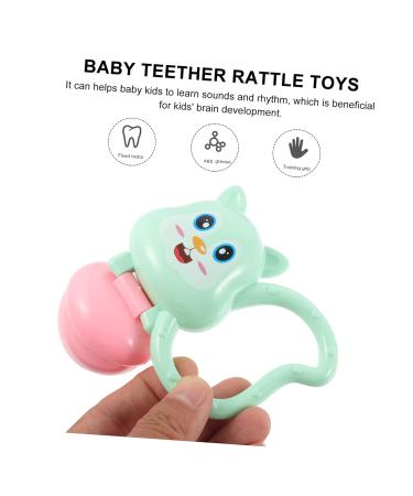 Ifundom 30 Pcs Self-Calming Bite Ring Toys for Babies - Safe & Fun ABS Baby Rattles for Soothing and Playtime - Buy Online on GoSupps.com