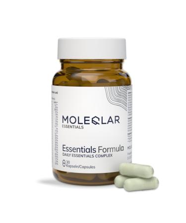 MoleQlar Essentials ONE 30 Softgels - Full Spectrum Vitamin and Mineral Complex in a Single Capsule Daily Basic Coverage of Micronutrient Needs
