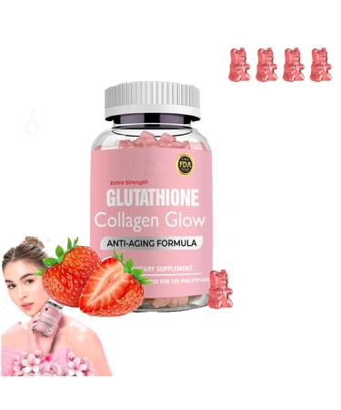 Glutathione Collagen Glow Gummies Glutathione Collagen Glow Glutathione Collagen Gummies for Women Glutathione Gummies for Skin Brightening Gummies Collagen Collagen for Women Gummies (1PCS)