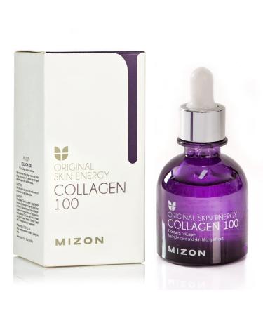 MIZON Collagen Line  Collagen 100  Collagen Ampoule  Skin Energy  Facial Care  Moisturizing  Skin Elasticity  Lifting Formula (30 ml 1.01 fl oz)