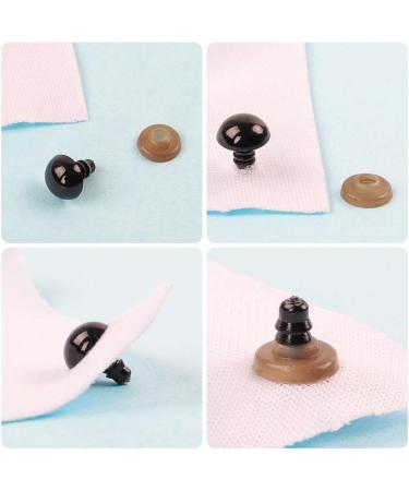 260pcs Black Safety Eyes and Noses with Washers for Craft Dolls, Amigurumi, Puppets, Plush Animals and Teddy Bears - Buy Online on GoSupps.com