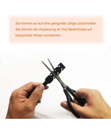 Feloyal Hearing Protection Mask Extensions - 10 Non-Slip Adjustable Buckles for Better Fit - Black (19 cm) | International Shipping - Buy Online on GoSupps.com