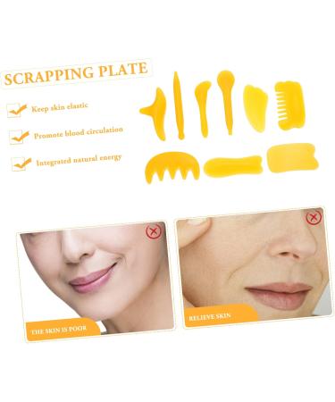 Beaupretty 9-Piece Massage Gua Sha Facial Tool Set - Spa Skin Care Essentials for Glowing Skin - Buy Online on GoSupps.com