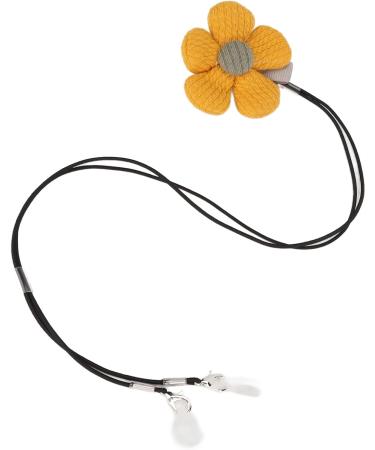 Hearing Amplifier Clip & Lanyard for Seniors | Floral Design Earphone Fastening Belt | Anti-Loss Listener Rope for Both Ears - Buy Online on GoSupps.com