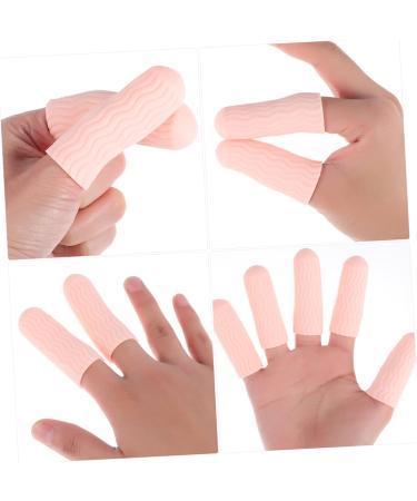 Buy FOMIYES 20 Pairs Finger Protection Gel Gloves | Finger Sleeves for Women & Men | Fingertip Protectors & Nail Covers - International Shipping Available - Buy Online on GoSupps.com
