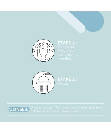 Shampoo against hair loss Scalp Vital Booster Kadus 1L - Buy Online on GoSupps.com