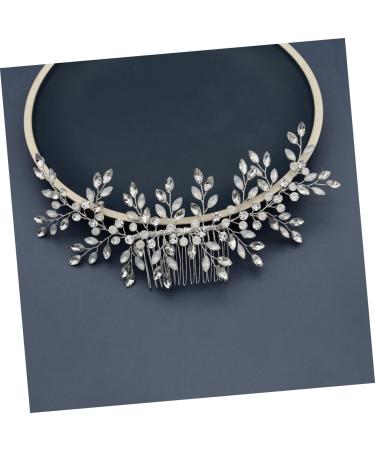 FRCOLOR Bridal Hair Comb Crystal Hair Comb Wedding Hair Comb Bridal Hair Accessory Bridal Headdress Hair Comb for Bride - Buy Online on GoSupps.com