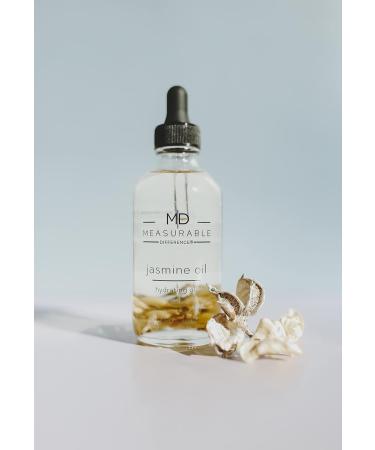 Measurable Difference Jasmine Face & Body Oil - Soothing Hydrating Moisturizer | 4 oz Bottle - Buy Online on GoSupps.com
