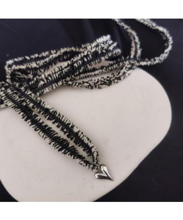 OralGos Elegant Heart Pendant Necklace Adjustable Choker & Long Strap Clavicle Chain for Women | Perfect Gift - Buy Online on GoSupps.com