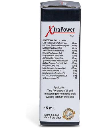 Xtra Power Herbal Men's Oil - Buy Online on GoSupps.com