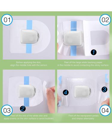 Omnipod Shower Waterproof Patch - Transparent Adhesive Patches (Blue, 60 Pack) - Sweatproof & Long Lasting Protection - Buy Online on GoSupps.com