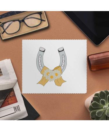 Buy 2 x Horseshoe Microfiber Lens/Eyeglass Cleaning Cloths | Premium Quality Streak-Free Cleaning | Fast International Shipping - Buy Online on GoSupps.com