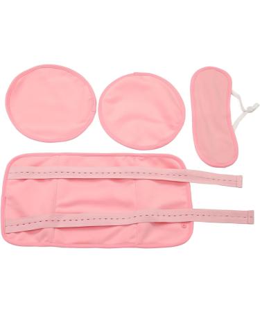 Eco-Friendly Castor Oil Packing Set - Reusable Soft Adjustable Breast Inserts & Washable Neck/Waist Wrap for Insomnia Relief - Buy Online on GoSupps.com