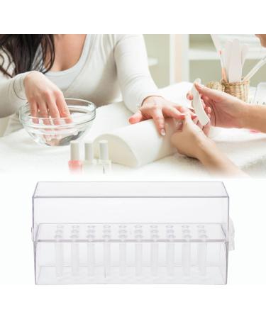 Nail Drill Bits Holder 30 Holes Nail Drill Bits Storage Container Box Nails Drill Bits Display Organizer Manicure Tools for Home Use Nail Salon - Buy Online on GoSupps.com