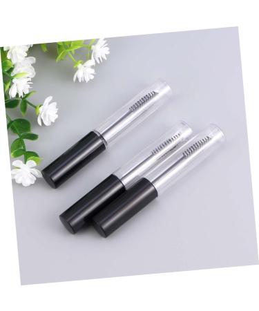 DOITOOL 3pcs Empty Eyelash Tube Black Outfit Refillable Eyelash Tube Bottle Mascara Bottle Straw Travel Vial 1 g (Pack of 1) As Shown - Buy Online on GoSupps.com