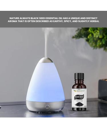 Black Seed Essential Oil - Non-GMO Verified - Ideal for Skincare, Hair Care - Aromatherapy Diffuser - Massage and Relaxation Oil - Earthy, Spicy & Peppery Aroma - 2 FL Oz with Dropper Black Seed 2 Fl Oz (Pack of 1) - Buy Online on GoSupps.com