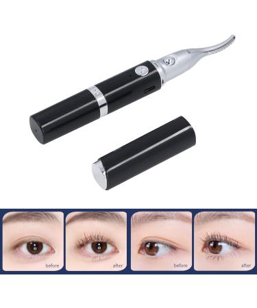Heated Eyelash Curler 2 in 1 Portable Electric Eyelash Curler USB Rechargeable Electric Eyebrow Trimmer Long Lasting Styling Heated Lash Curler Eye Lashes Tool for Women - Buy Online on GoSupps.com