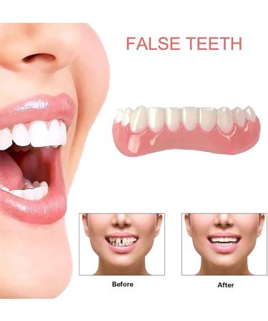 Batlam False Teeth & Veneers - Comfortable Light White Tooth Prostheses for Men & Women | Boost Your Smile! - Buy Online on GoSupps.com